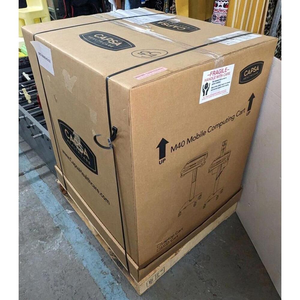 Capsa Healthcare M40 Medical Mobile Computing Cart New In Box
